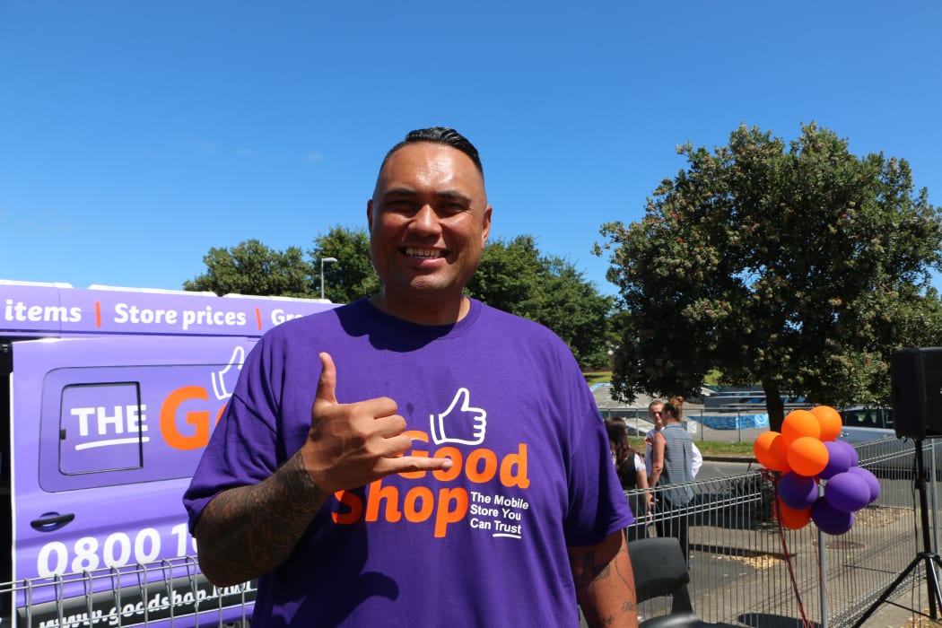 Ronji Tanielu, from the Salvation Army, says people in deprived communities are often targeted by truck shops.