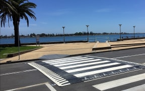 Gary Holmes has pointed to the use of raised rubber crossings used in Australia.