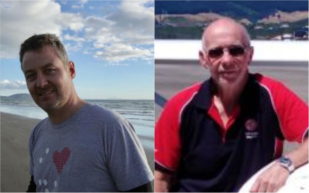 Norman Alan Comerford, 44, of Paekakariki and Michael James Hall, 70, of Te Horo.