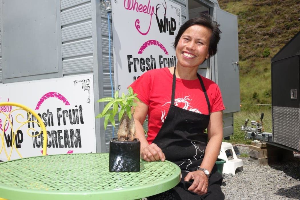 Caridad Apas was forced to close her popular roadside cafe along the South Island's alternate highway after a complaint to the council.