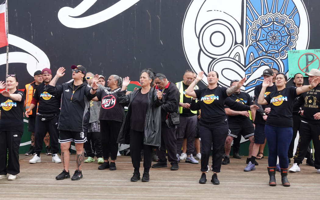 Meth protest in Kaitaia