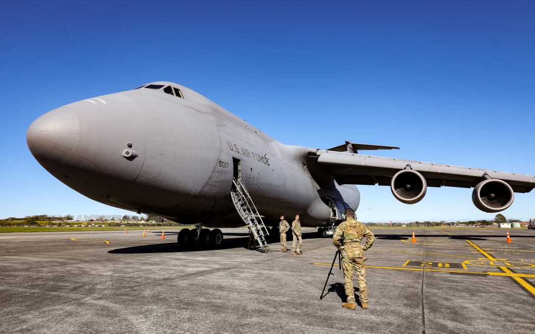 The C-5M Super Galaxy is the US Air Force's largest plane.