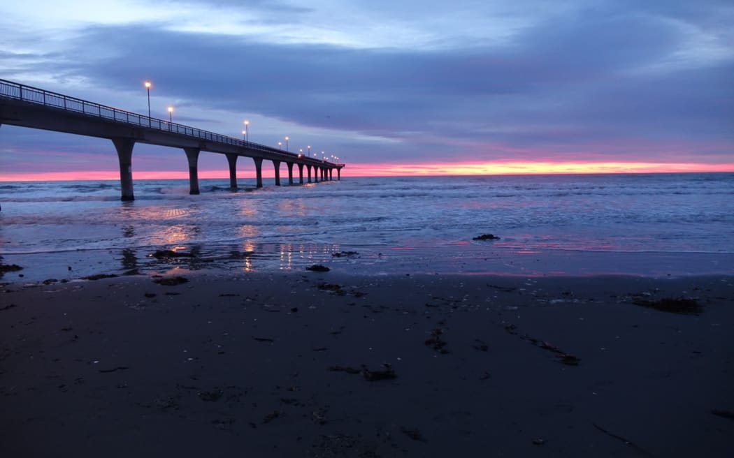 New Brighton beach.