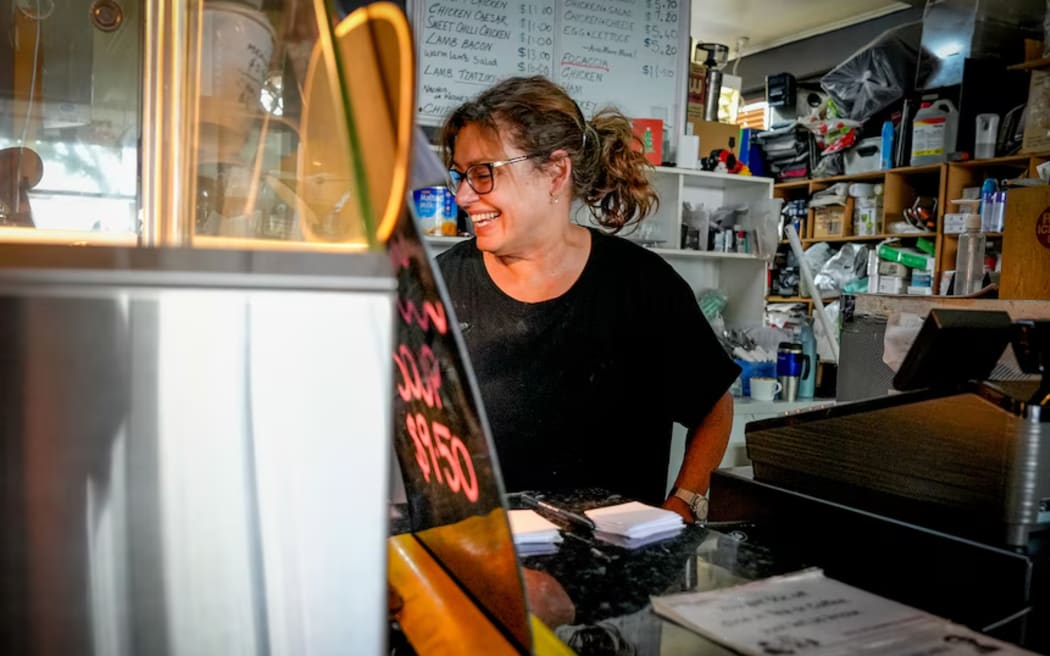 Claudia Davies says her cafe has a loyal client base.