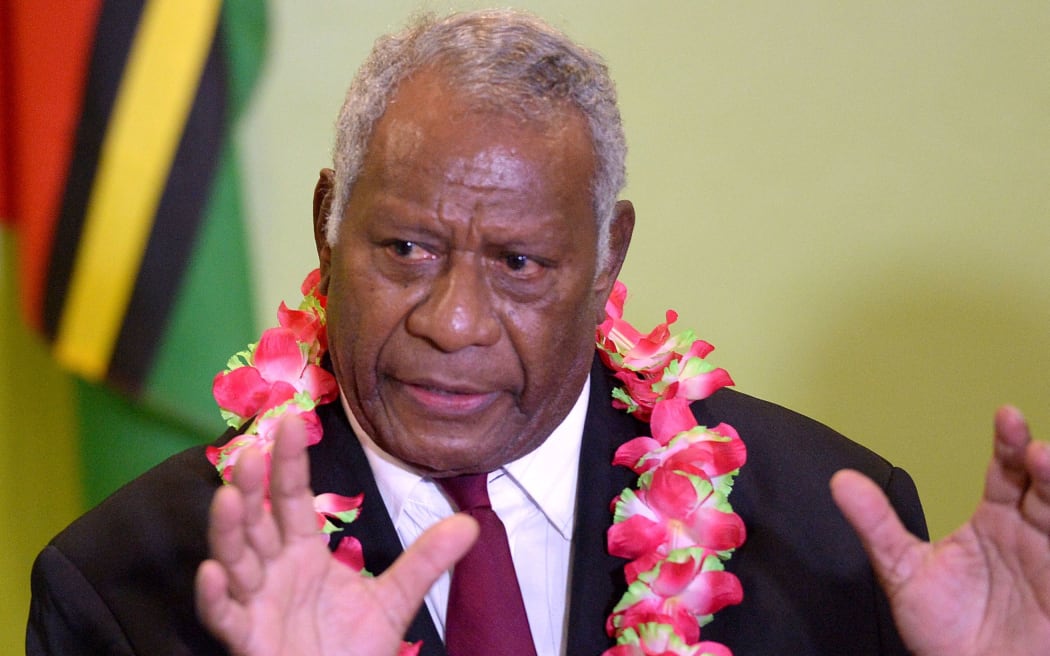 Vanuatu President, Baldwin Lonsdale.