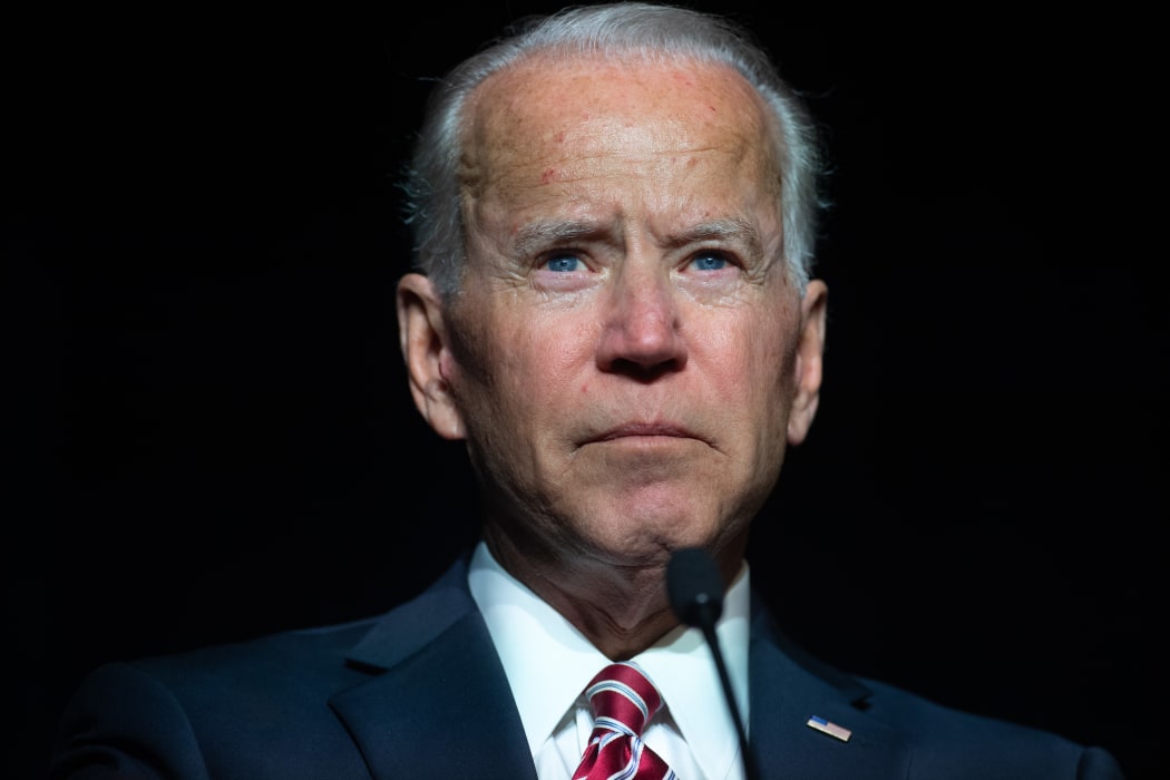 Former US vice president Joe Biden, who is leading polls for the Democratic presidential nomination.