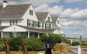 The Kennedy compound in Hyannis Port, Massachusetts in 2009.
