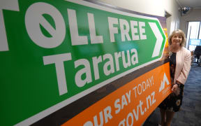 Tracey Collis and the Tararua District Council are campaigning against the proposed toll.