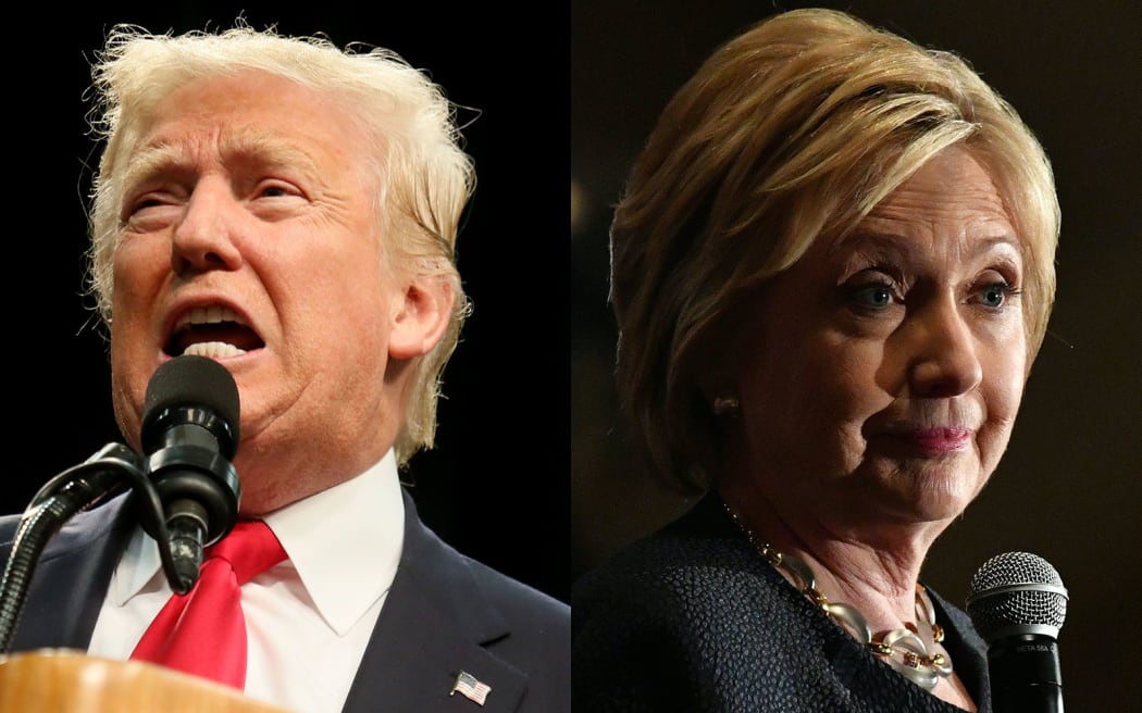 Donald Trump and Hillary Clinton