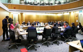The Education and Workforce Select Committee during an Estimates Hearing for Education.