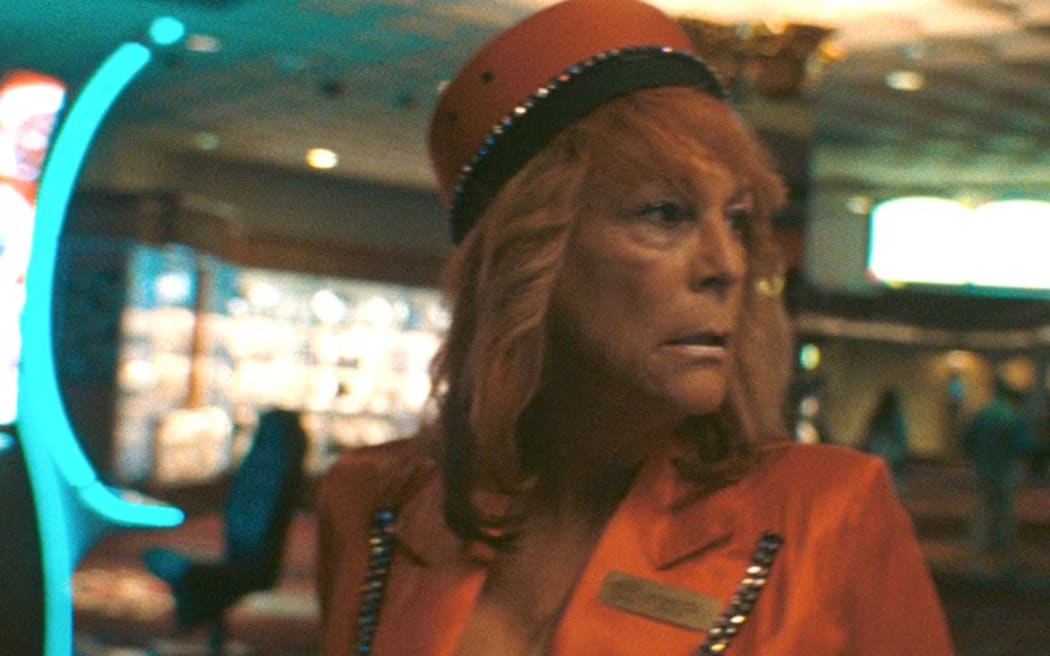 Jamie Lee Curtis plays Shelly's best friend Annette in The Last Showgirl, which was shot in 18 days in Las Vegas