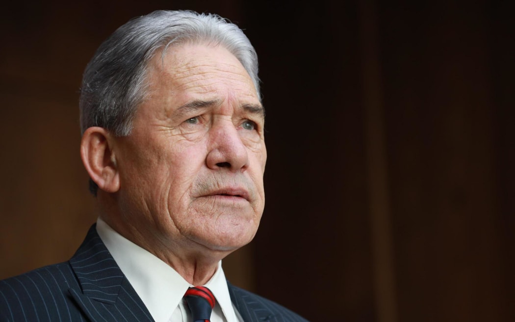 Foreign Minister Winston Peters gives a speech to the New Zealand China Council amid debate over AUKUS.