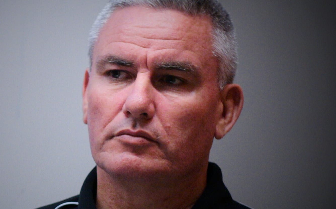 Kelvin Davis at JustSpeak's public discussion on prisons in September 2015.