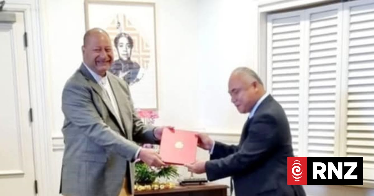 Tonga PM officially appointed