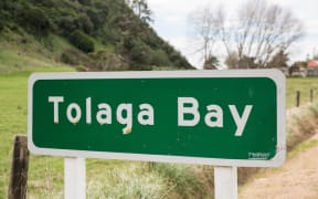Tolaga Bay sign