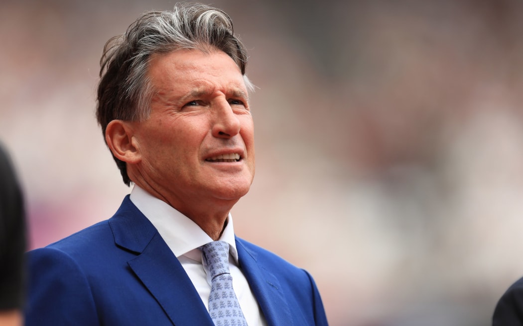 IAAF chief Lord Sebastian Coe.