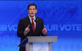 Senator Marco Rubio appeared rattled during the debate.