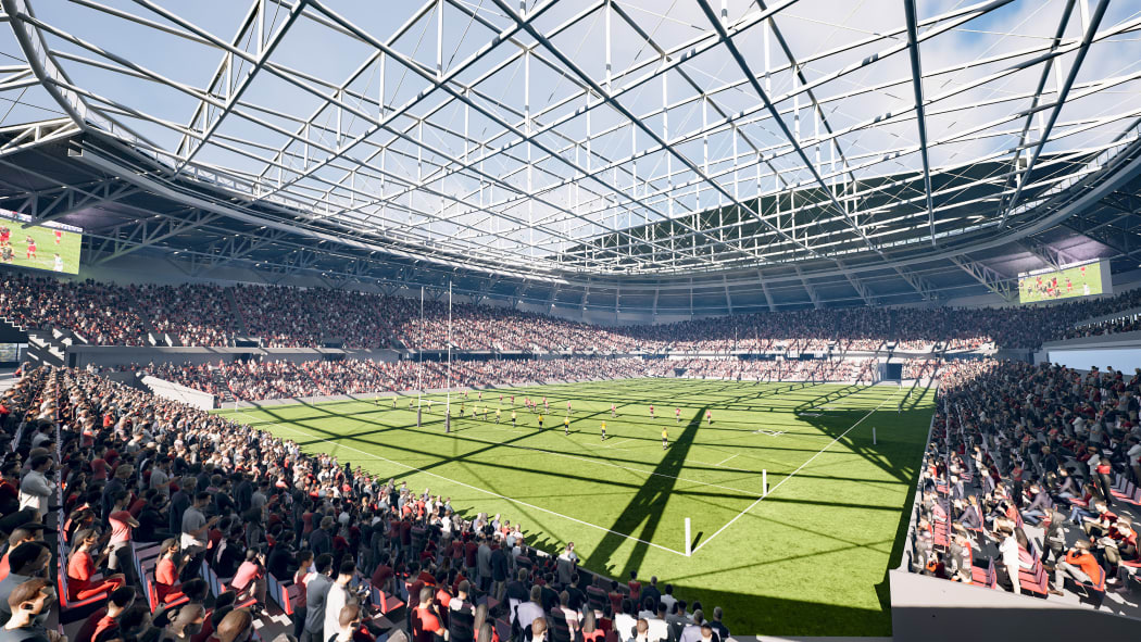 Preliminary designs for the Christchurch Multi-Use Arena interior