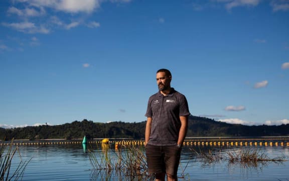 William Anaru the Environment Manager for Te Arawa Lakes Trust.