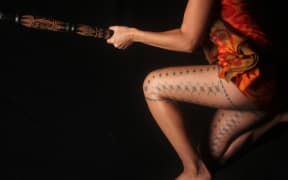 Stacie Ah Chong-Levi displays her malu.