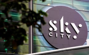 Sky city in Auckland CBD.