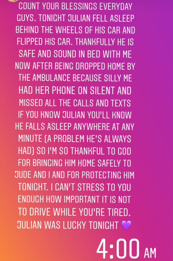 Instagram story post made this afternoon by Fatima Savea