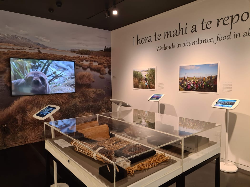 Some of the taonga on display.