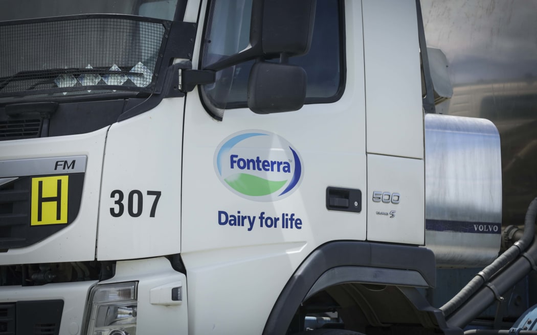 Fonterra milk truck