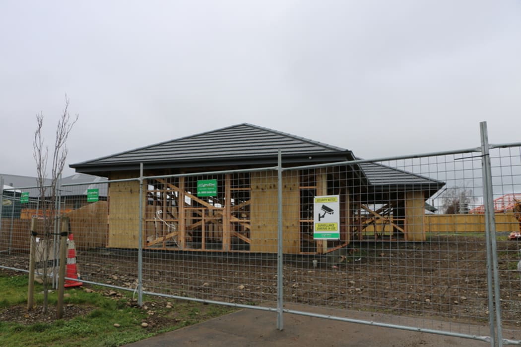 Rolleston house under construction