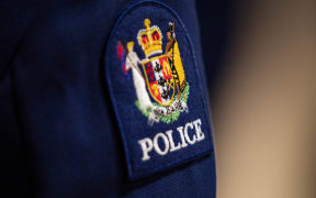 NZ police logo on the side of a jacket