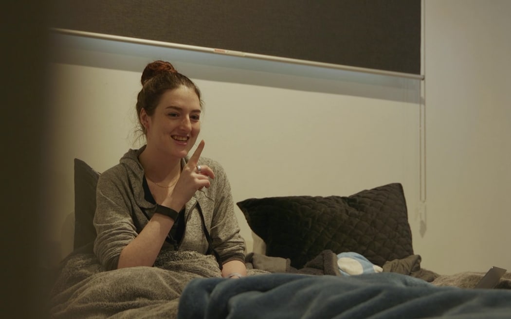 A connective tissue disorder affects 23-year-old Mirren's mobility, restricting how far she can walk and how much she can move.