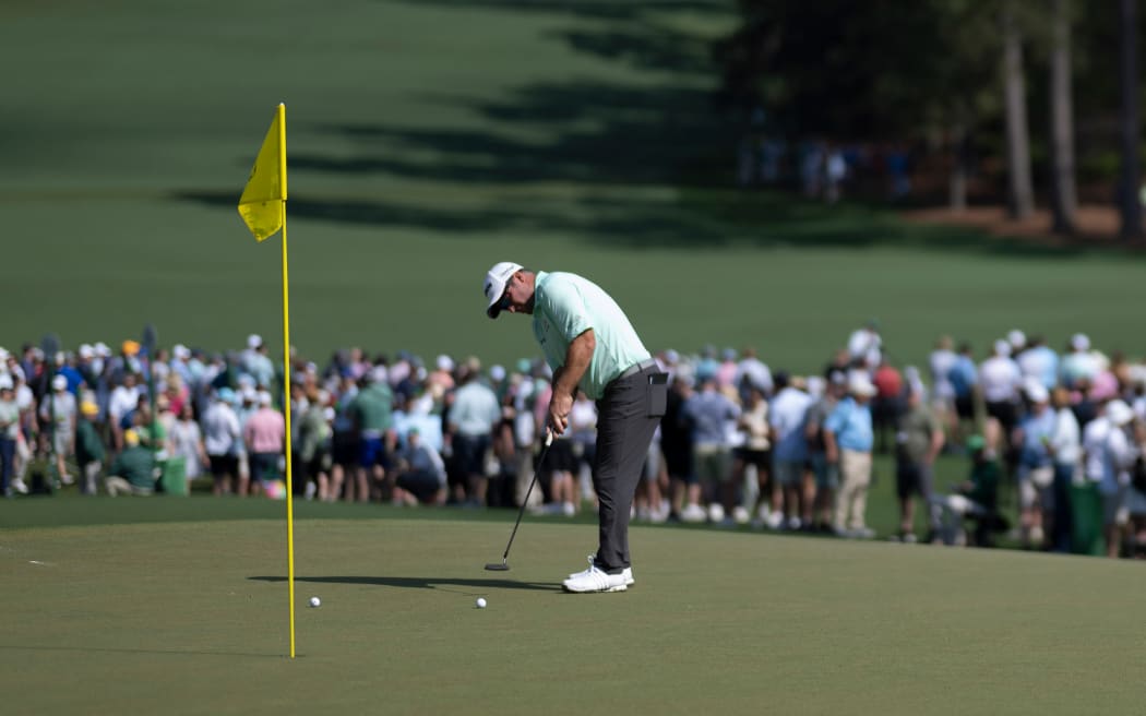 Ryan Fox at the US Masters.