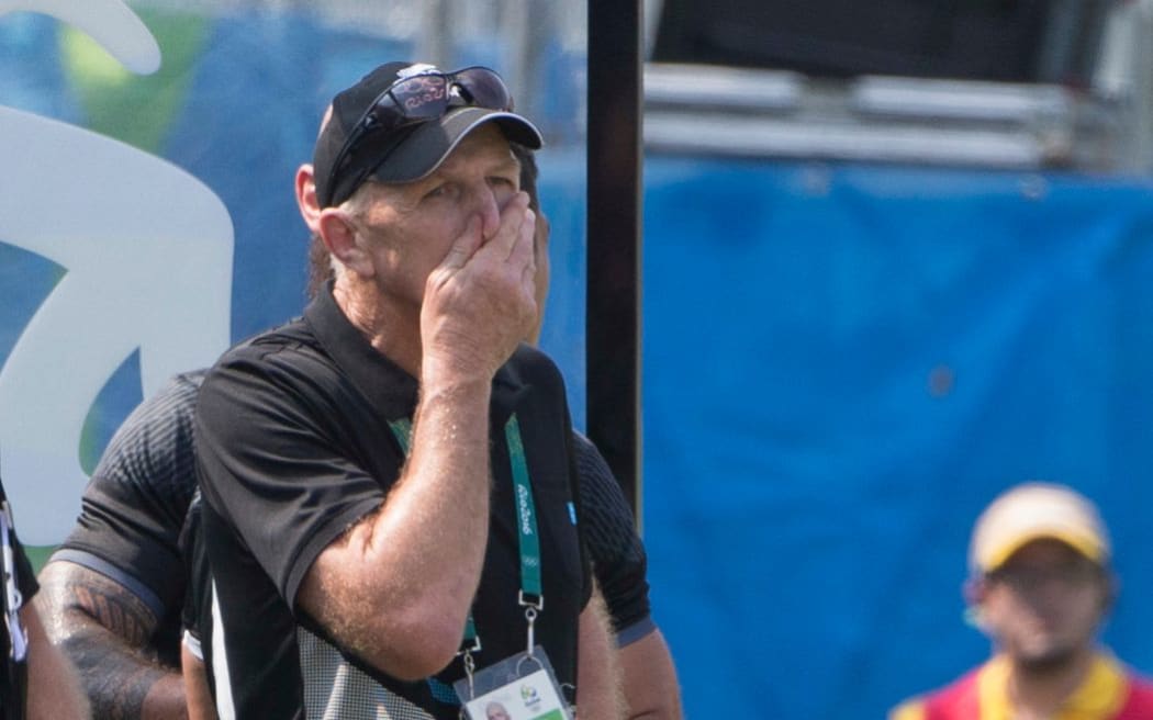 Gordon Tietjens after loss to Japan, Rio 2016.