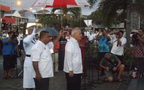 Samoa Head of State, Anzac commemorations