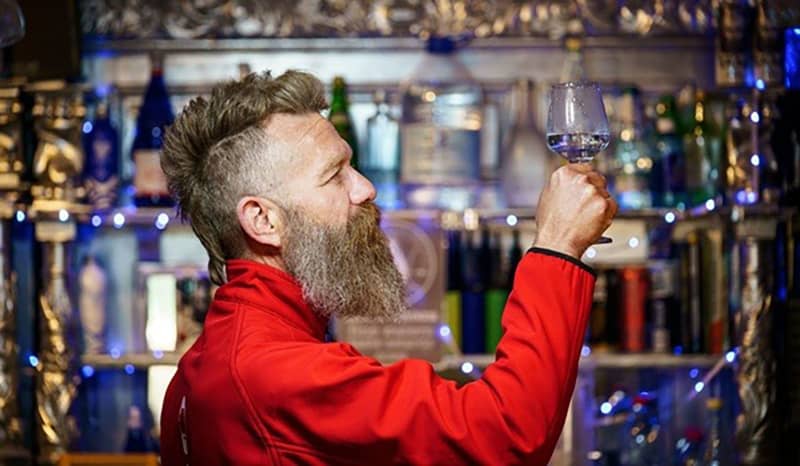 Water "sommelier" Doran Binder has curated the water menu for the French-style restaurant in northern England.