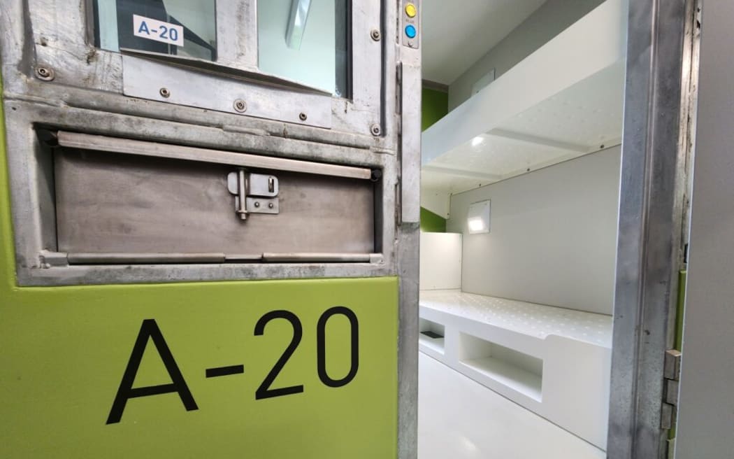 Doors of the new cells.