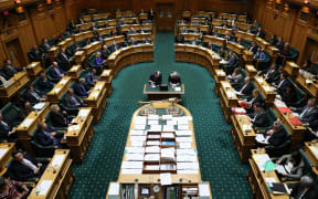 Parliament as seen from the Press gallery