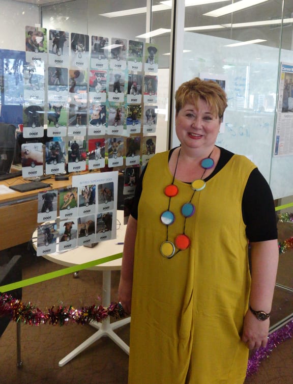 Aviation Security Service group manager of operations Karen Urwin.