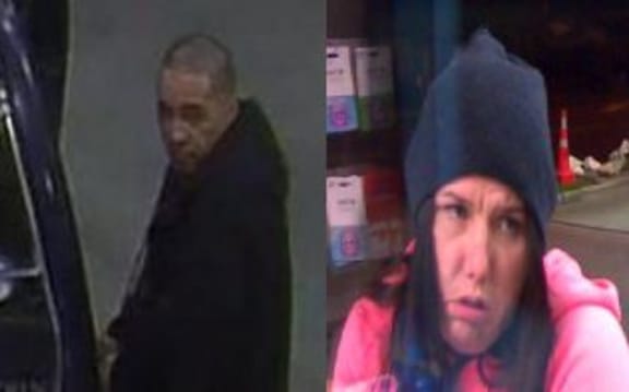 Police have released a picture of a woman and a man wanted in relation to the incident in Eden Terrace.