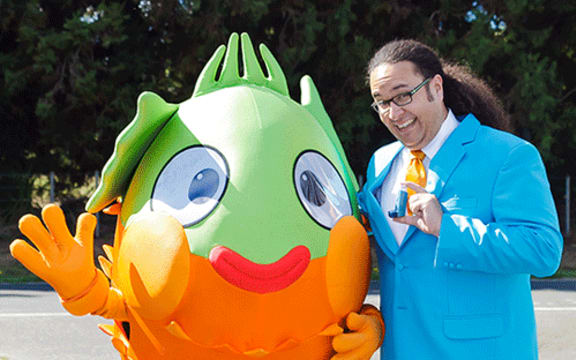 Sailor the Pufferfish and Chris Lam Sam