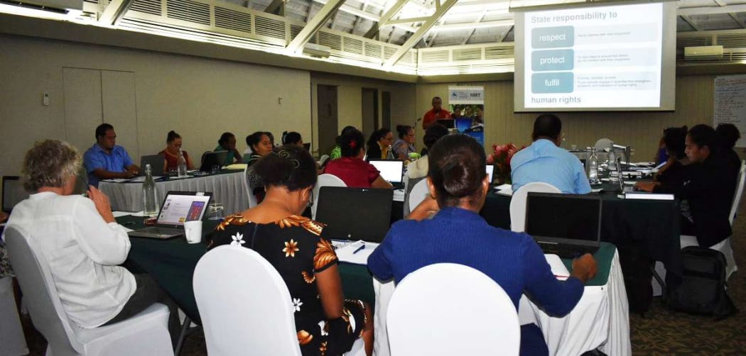 The regional consultation to validate a Pacific statistical guidebook to human rights reporting in Fiji i is underway.