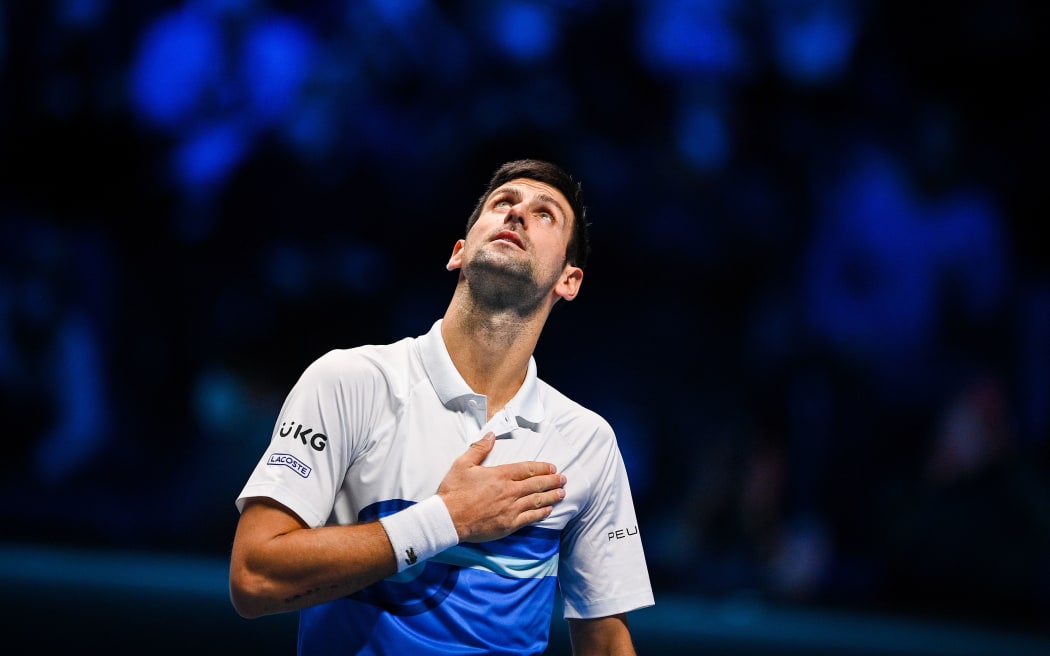 Serbian tennis player Novak Djokovic.