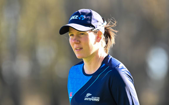 Lauren Down during the White Ferns Training camp.