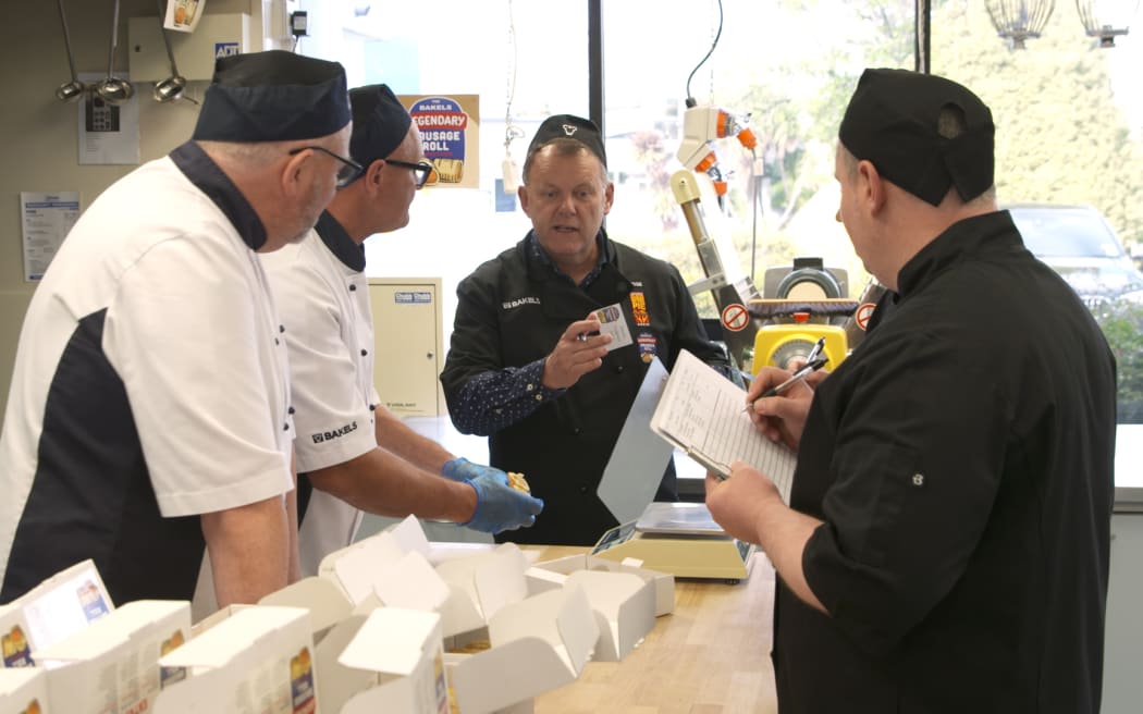 More than 400 sausage rolls are being judged in Christchurch on Thursday, hoping to be crowned the winner of the Bakels Legendary Sausage Roll Competition.