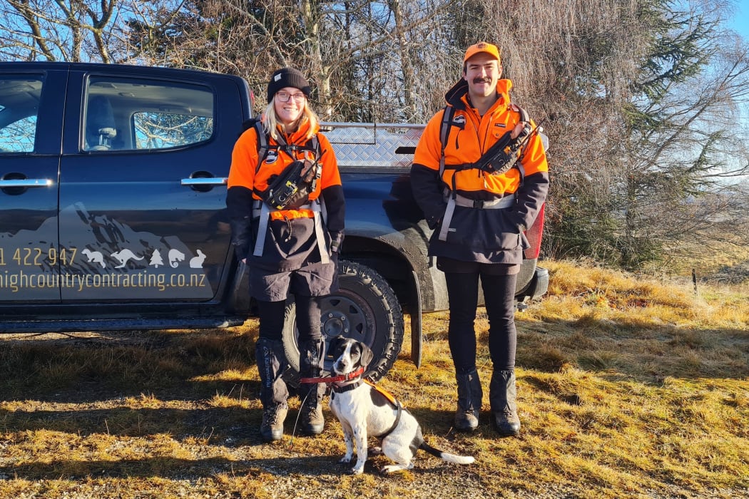 Amy Knopers, Toby and Blake Clinch from High Country Contracting