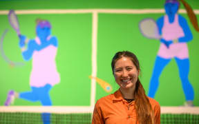 LOWER HUTT, NEW ZEALAND - March 15: Claudia Kogachi: Thereâs No I in Team â Artist Talk March 15, 2020 Dowse Art Museum in Lower Hutt, New Zealand. (Photo by Mark Tantrum/ http://marktantrum.com)