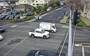 Part of Strickland Street, Sydenham, was closed during the operation.