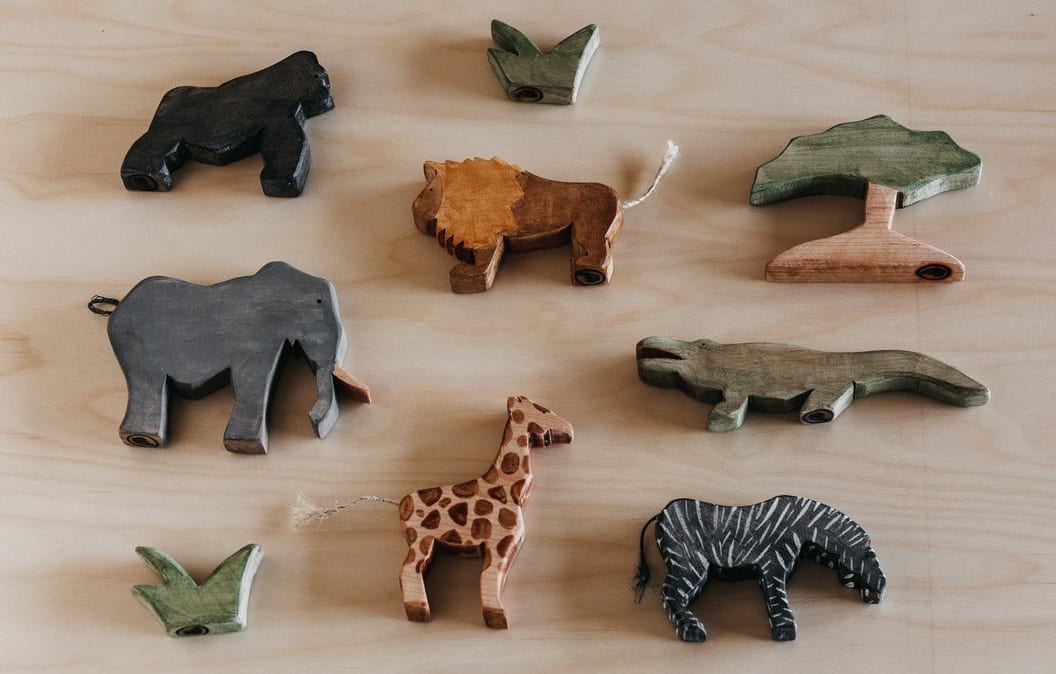 'The African collection' from hand-crafted toymakers The Woodlands