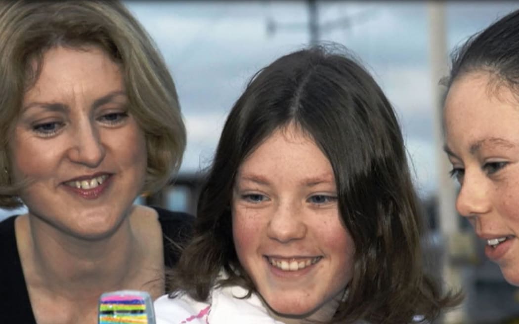 Penny’s mum Heather Roy became an MP when she was just 12. She is pictured here with her mother and older sister, Barbara.