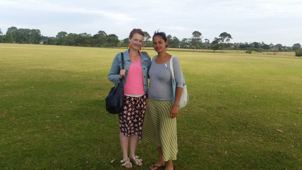 Tara Mala and Sonia Fonua of Tamaki Homeowners Collective.